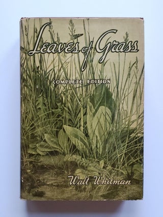 Item #29 Leaves of Grass. Walt Whitman