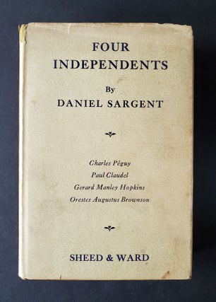 Item #477 Four Independents; Charles Péguy, Paul Claudel, Gerard Manley Hopkins, Orestes...