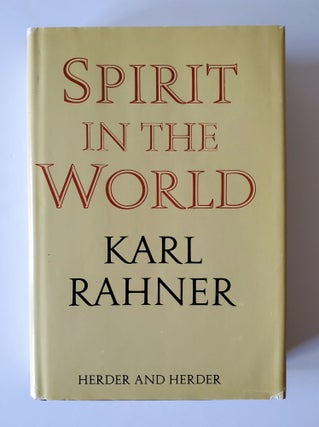Spirit in the World