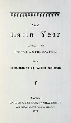 The Latin Year; With Illustrations by Robert Bateman
