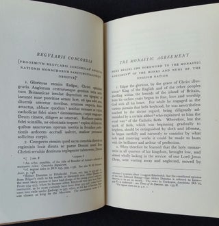 Regularis Concordia; The Monastic Agreement of the Monks and Nuns of the English Nation