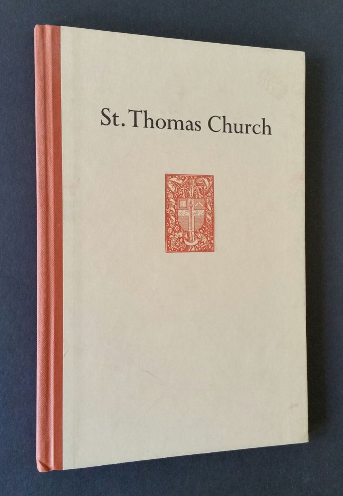 Item #867 Saint Thomas Church. Architecture, Ralph Adams Cram, Bertram Grosvenor Goodhue.