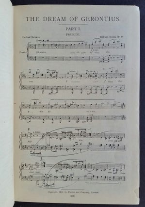 The Dream of Gerontius by Cardinal Newman; Set to Music for Mezzo-Soprano, Tenor, and Bass Soli, Chorus and Orchestra
