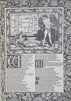 The Works of Geoffrey Chaucer; A Fascimile of the William Morris Kelmscott Chaucer