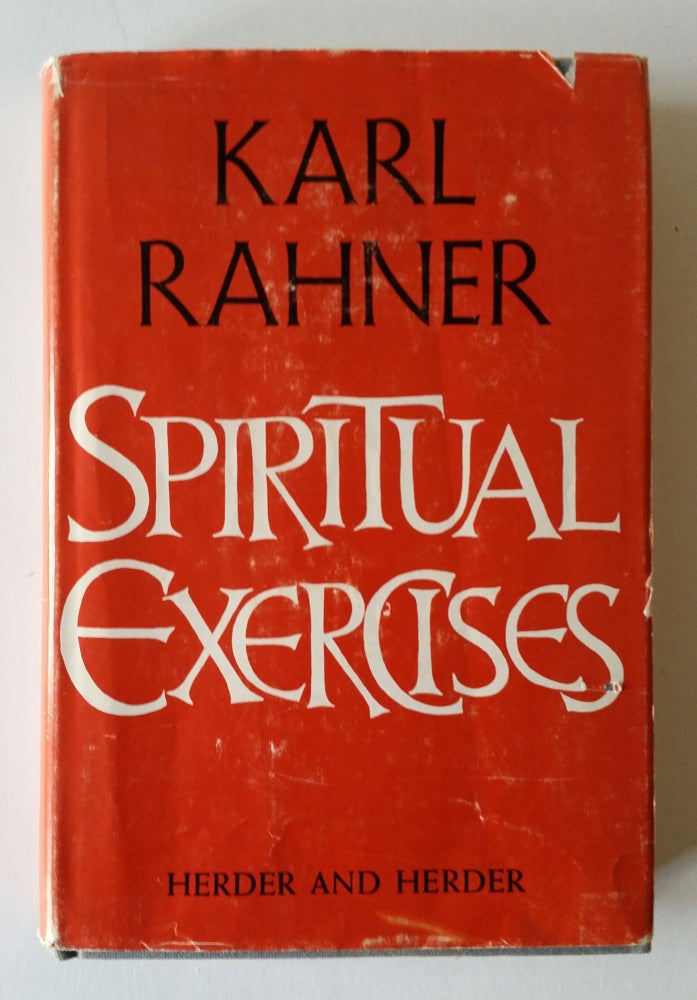 Item #966 Spiritual Exercises. Karl Rahner.